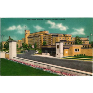 Sunnybrook Hospital, Toronto, Ontario Canada Postcard